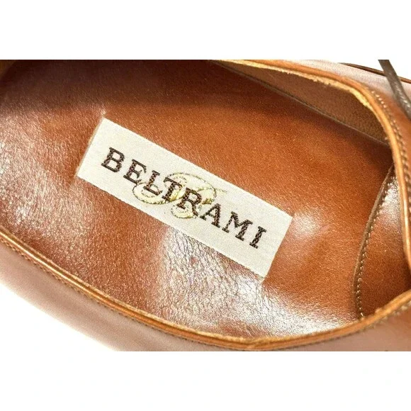 BELTRAMI Brown Oxford Tie Up Dress Shoe Shoes 7.5 BELTRAMI Brown Oxford Tie Up Dress Shoe Shoes 7.5 | eBay main image 3